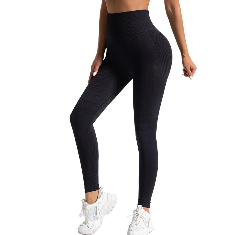 Cellulite Compression 3D Leggings, Anti Cellulite Leggins for Women, Redefine Your Silhouette Effortlessly, Push-Up Sculpting Yoga Fitness Sport Tights Pants (Black, M)