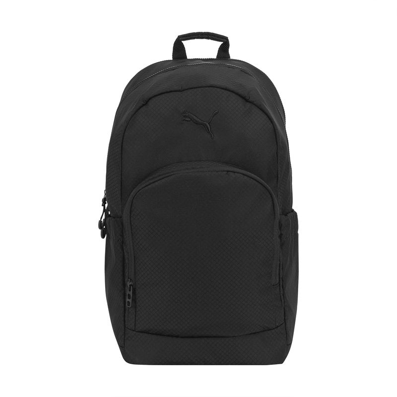 PUMA Women's Stellar Backpack with Luggage Strap, Padded Adjustable Straps & Water Bottle Pockets, Black, One Size