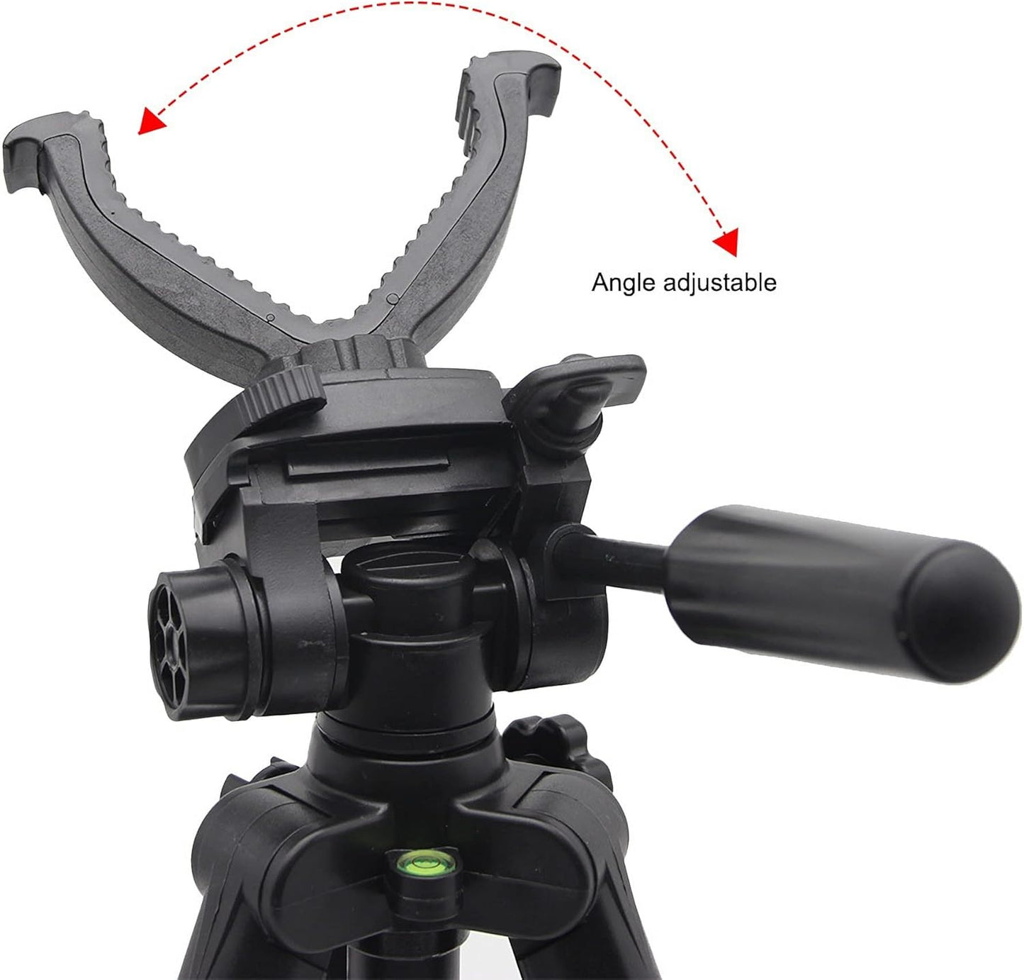 Rifle Shooting Rest Tripod - V Yoke Bracket for Stable Gun Support | Lightweight Aluminum Construction