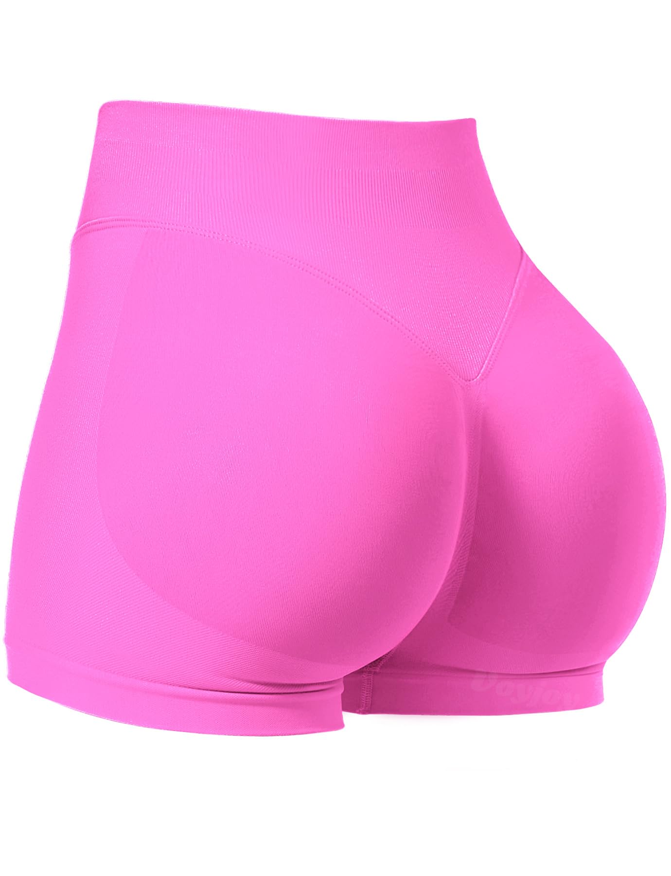 VOYJOY Women Workout Impact Shorts 2.5"/ 3.6"/ 4.5"/ 6" Scrunch Butt Lifting Gym Seamless Booty Biker Shorts