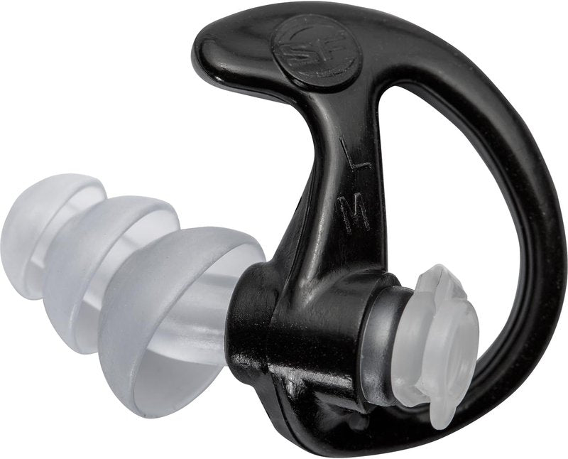 SureFire EP4 Sonic Defenders Plus Earplugs - Reusable Triple Flanged Design | Medium Black