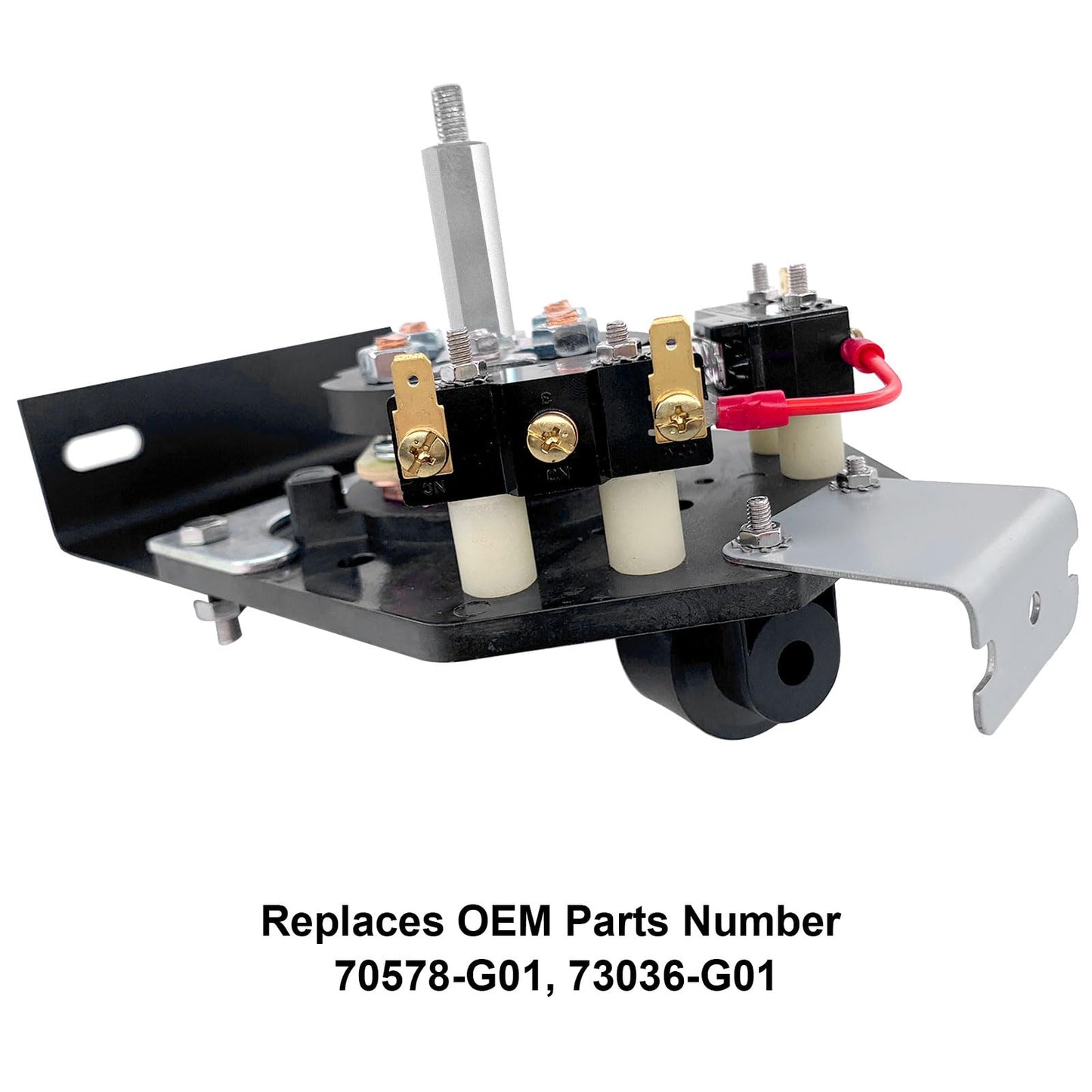 Roykaw EZGO Forward and Reverse Switch Assembly for Golf Cart TXT 1994-up OEM #73036G01 70578G01 70578G02 73036-G01 70578-G01 70578-G02