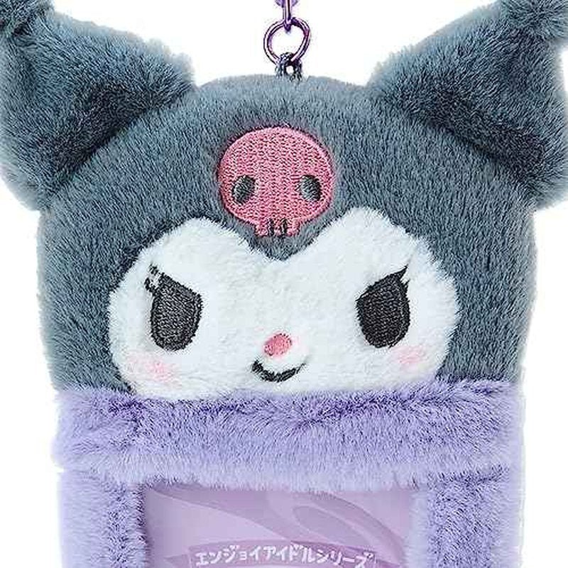 Sanrio Boa Fabric Trading Card Holder, Grey, Purple, Small, Chromi