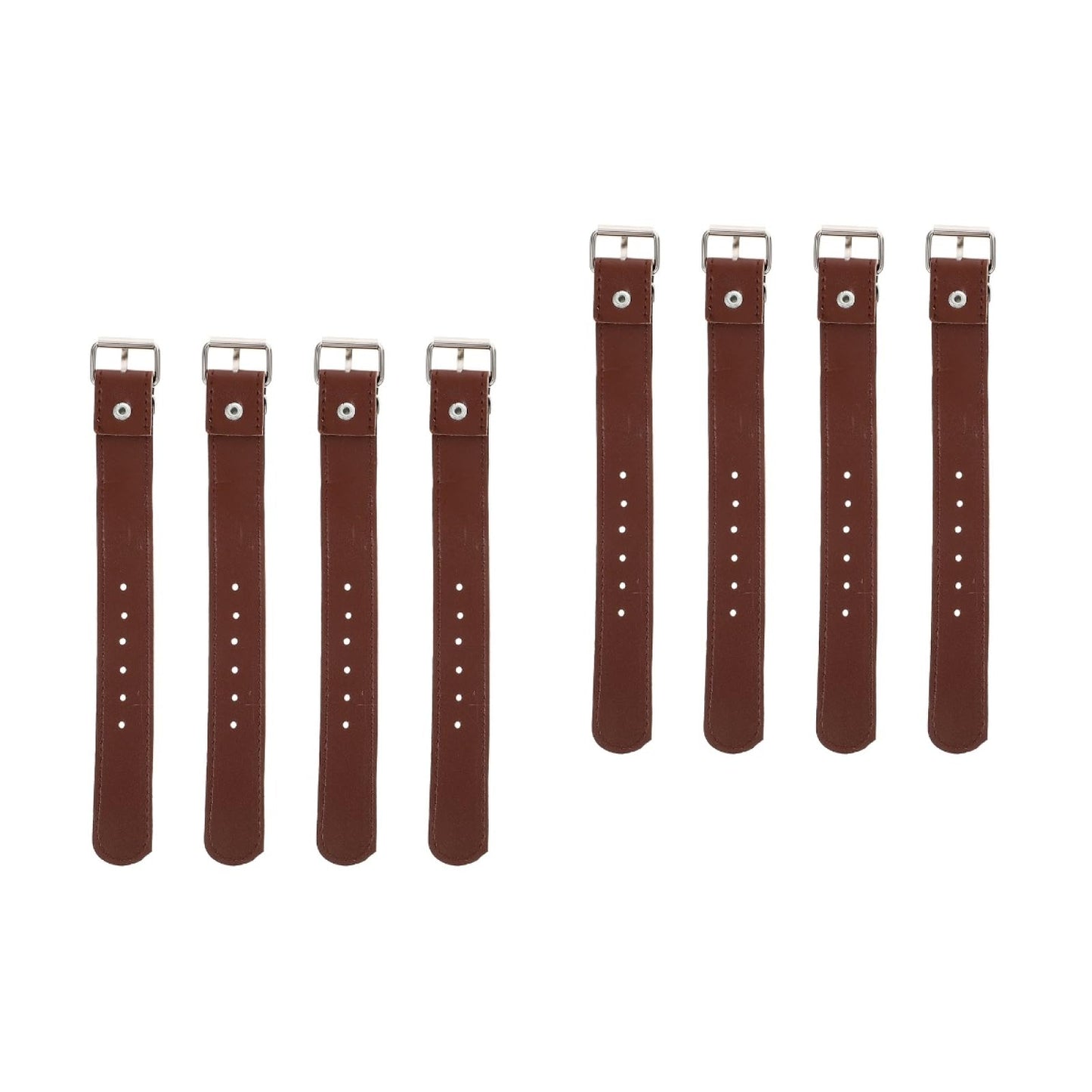Abaodam Adjustable Bike Front Basket Straps 4 Pairs Sturdy Cycling Basket Belts for Kids and Outdoor Use 8.85X1.18X0.78In