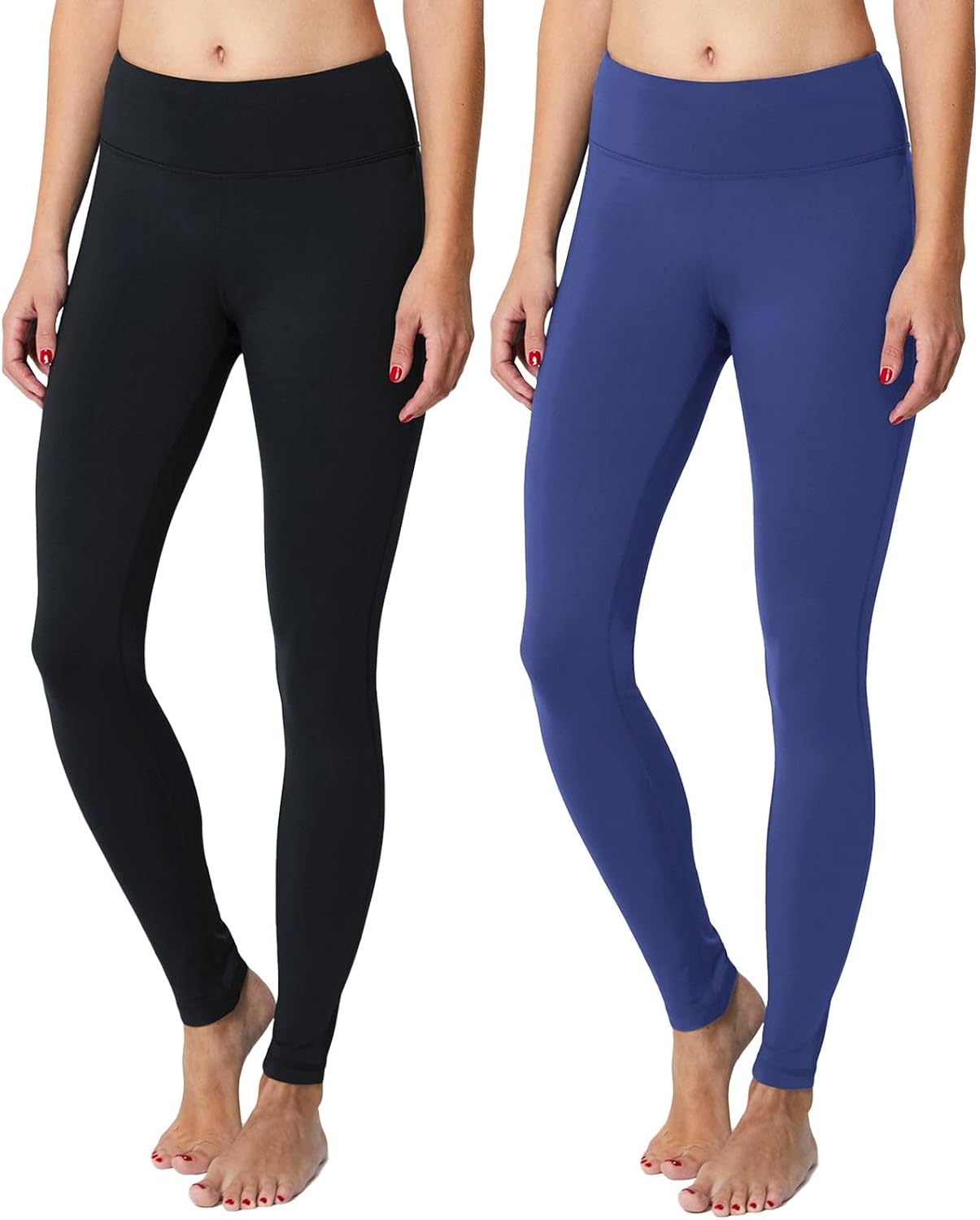 Baleaf Women's Fleece-Lined Thermal Leggings - Warm, Thick Cold Weather Tights with Pockets