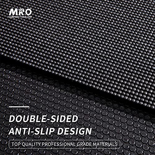 MRO Premium Large Yoga Mat 9'x6'x9mm, Extra Wide and Thick Exercise Mats for Home Gym Workout, Move Freedom, Non-Slip, Soft for Women and Men Fitness, Barefoot Only,108" x 72"