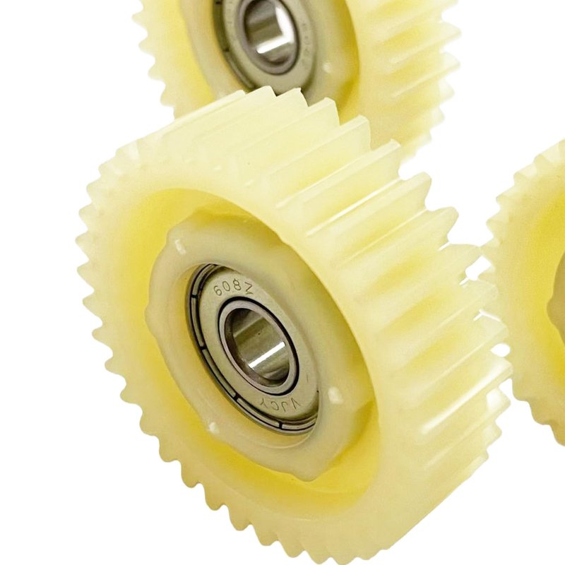 Planetary Gear E-Bike Motor Gear 47.5x13.5mm Planetary Gear Set 36 Teeth Nylon Gear with 8mm Bearings Compatible with Bafang 500W-750W Mid Drive Motors Replacement E-Bike 3Pcs (3 pcs Planetary Gear)