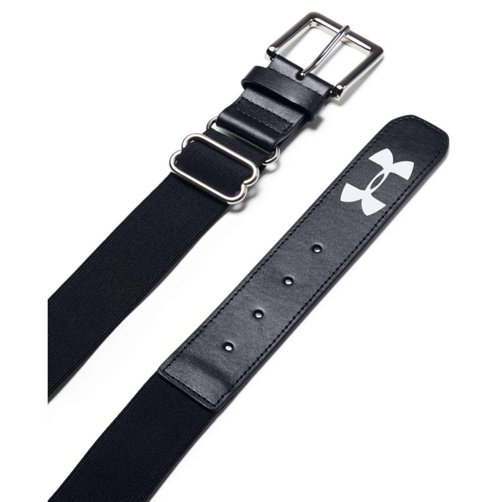 Under Armour Men's UA Baseball Belt OSFA Black