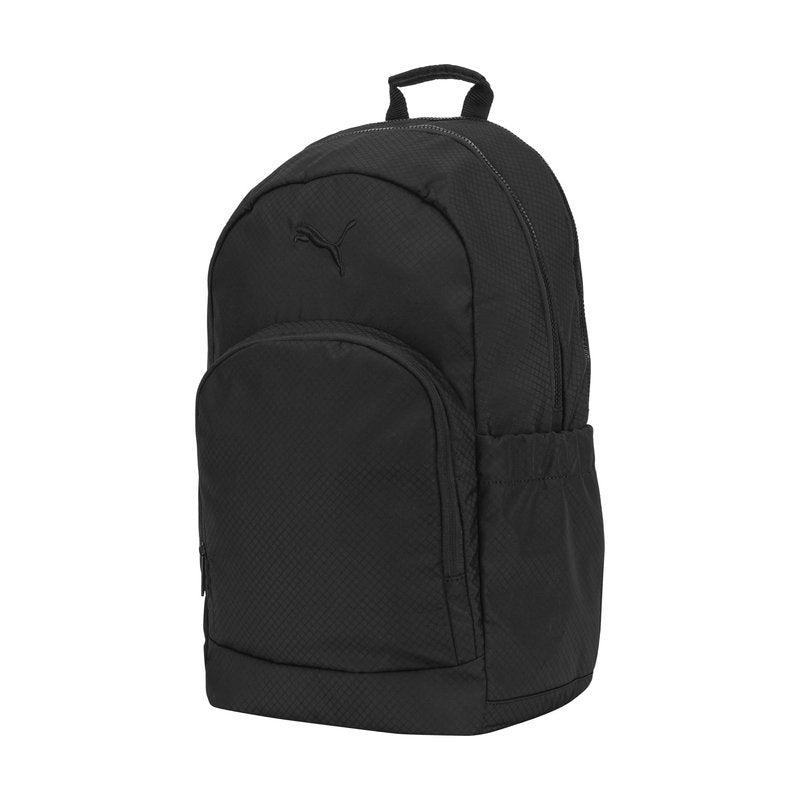 PUMA Women's Stellar Backpack with Luggage Strap, Padded Adjustable Straps & Water Bottle Pockets, Black, One Size