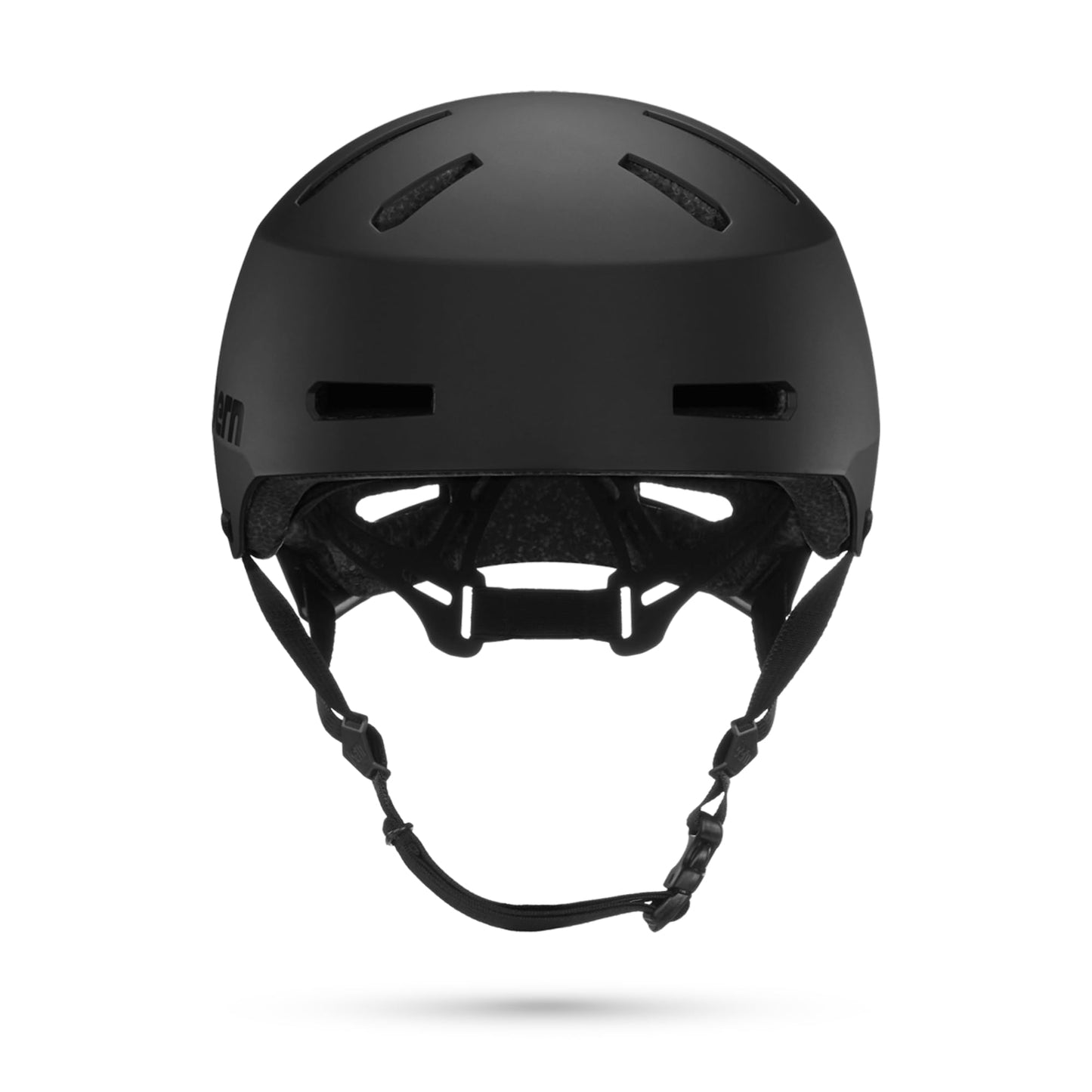Bern Macon 2.0 Adult Multisport Helmet for Bike, Skateboard, Scooter (Matte Black, Small)