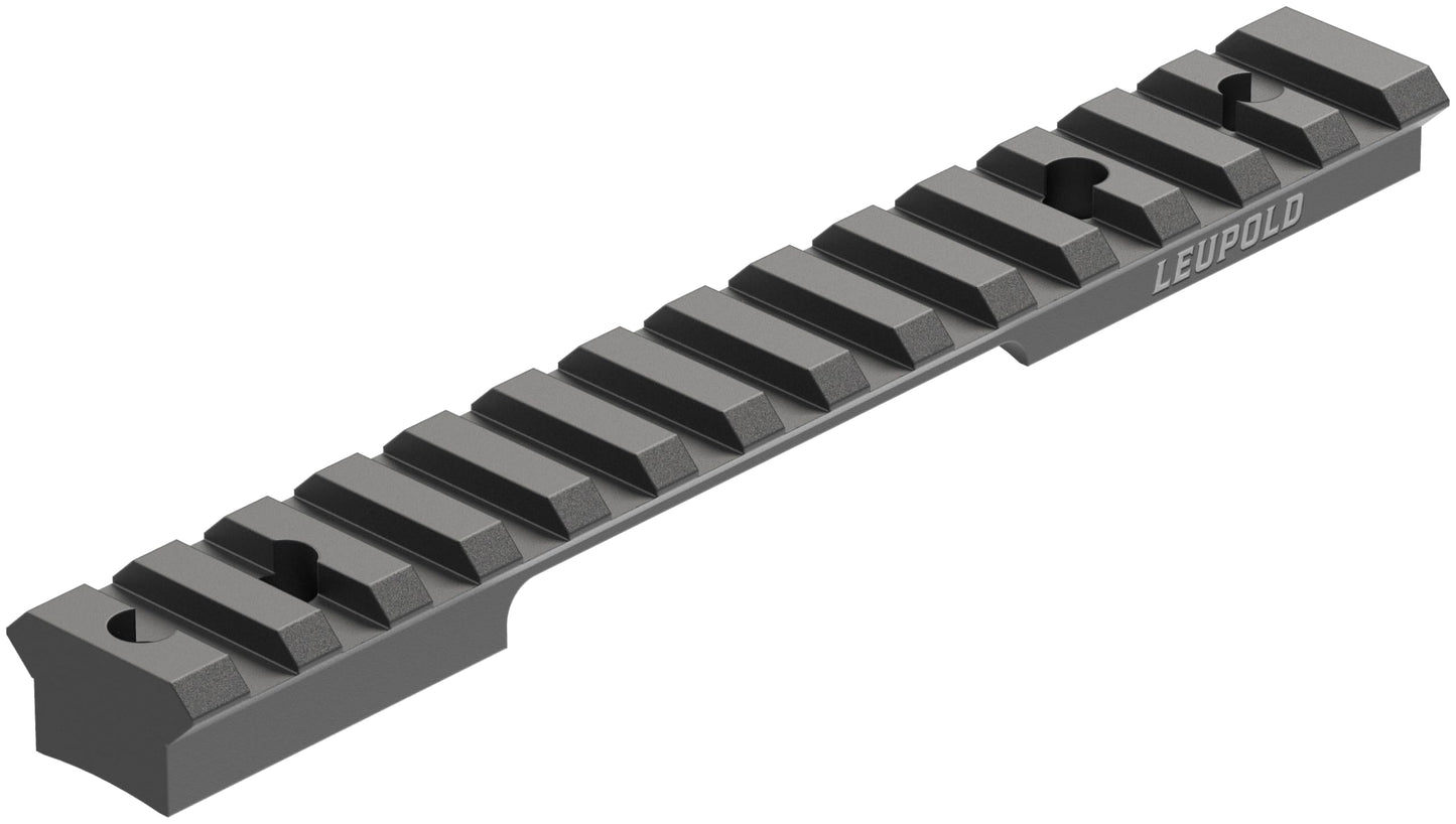 Leupold BackCountry Cross-Slot Rifle Scope Base for Remington 700 SA 20-MOA: Matte finish