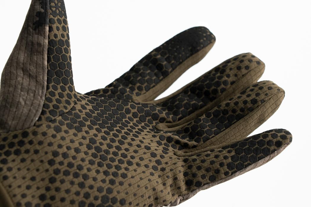 ScentLok Savanna Lightweight Camo Shooter Gloves for Hunting and Outdoor Use (Mossy Oak Terra Outland, X-Large)