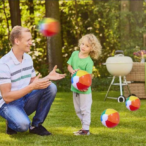 Granny Pants Yard Game Sets(2Pcs), Granny Pants Outdoor Games for Adults and Family, Party Field Day Games with 12 Bouncy Balls, More Balls for Backyard Park Beach (Blue)