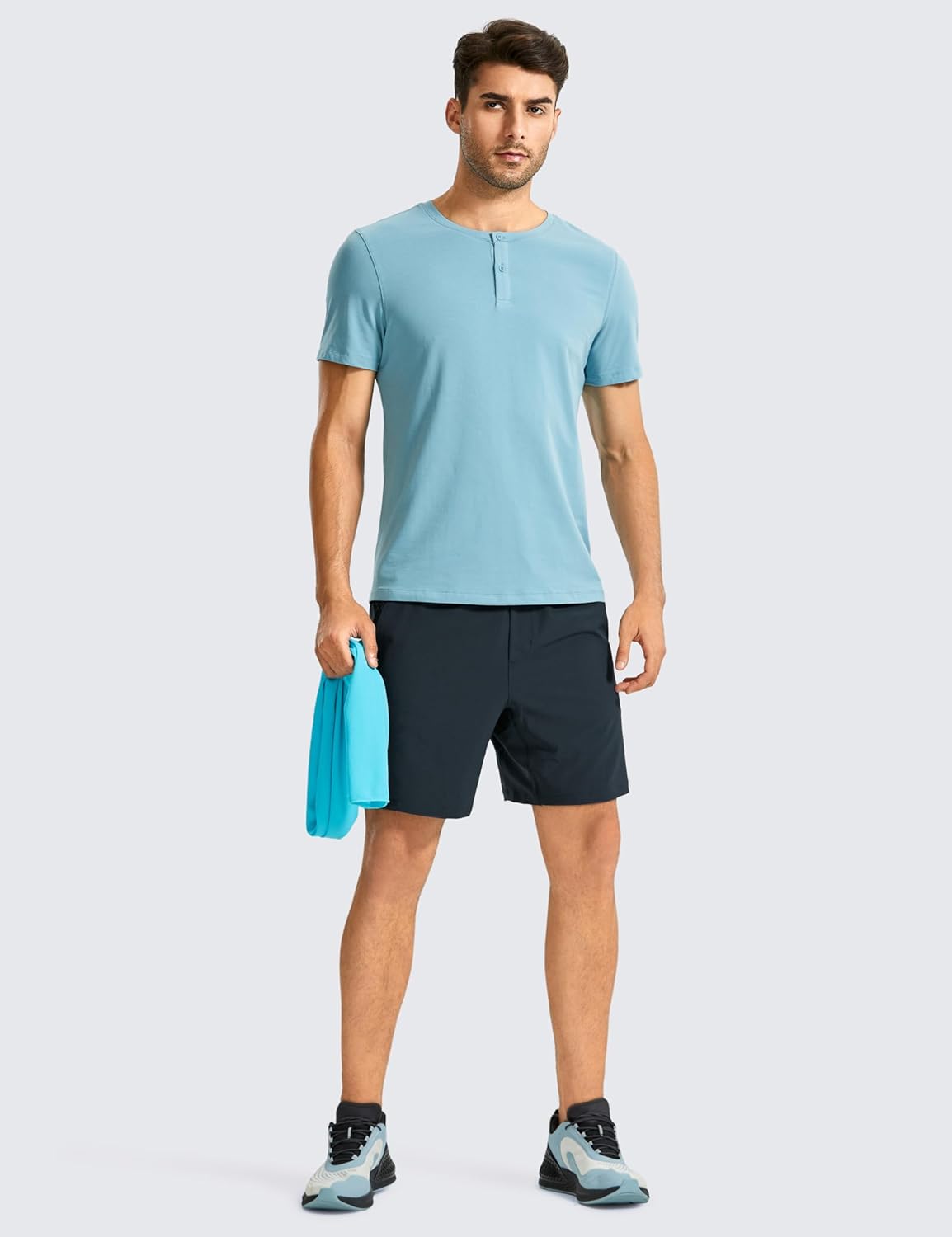 Men's Linerless Workout Shorts 7" - Quick-Dry Athletic Shorts for Running & Gym | Pockets Included