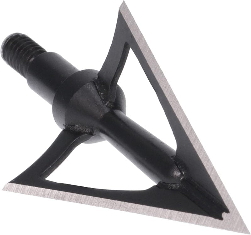 NAP Hellrazor Broadhead Set - Solid Steel Fixed Blade for Big Game Hunting | 3 Pieces