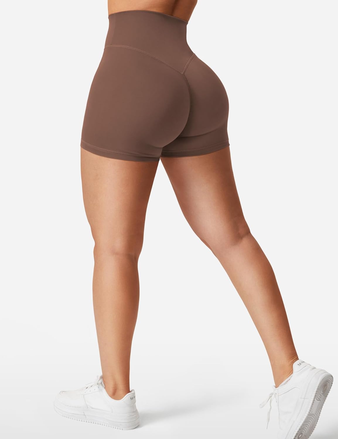 YEOREO Women's High Waist Biker Shorts - SoftHue Tummy Control Yoga & Gym Shorts | 3.6"/4.5"/6" Options