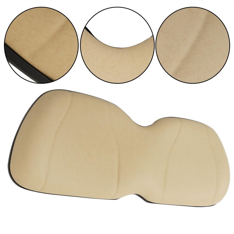 YSMN Golf Cart Beige Front Backrest Seat Back Cushion Replacement for Club Car 2004-Up 1025032-21