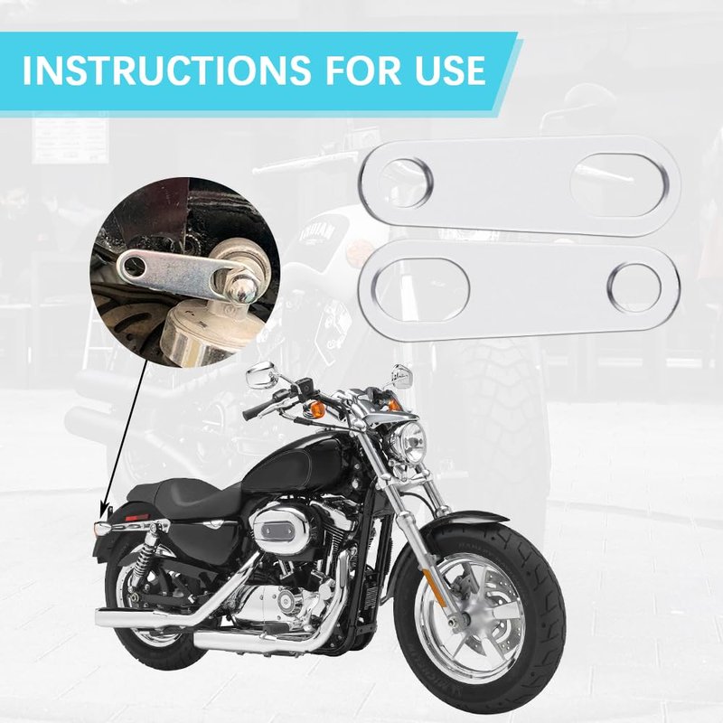 HQRNYP 2PCS Motorcycle Rear Turn Signal Mounting Bracket, Motorcycle Lamp Bracket, Straight 10mm Turn Signal Mounting Holder, Indicator Light Relocation Holder for Scooter ATV (Silver/Straight)