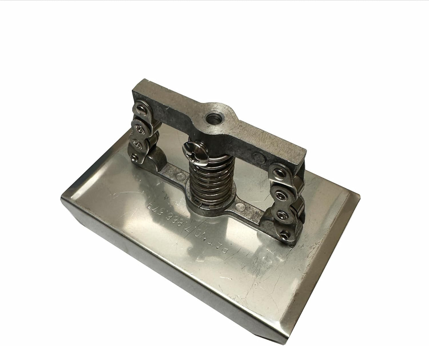 Elusive Wildlife Eliminator Spinner Plate - Raccoon & Squirrel Feed Protector | Metal Spring-Loaded Design for 12V Feeder Motor (1/4 Hub Rectangle)