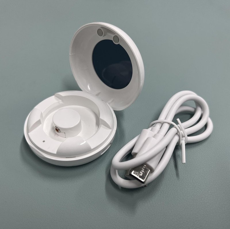 for COLMI R02 R03 R06 R11M Smart Ring Magnetic Charging Case,[1-Pack] Fast Charger&Type C Cable Magnetic Charging Port Ring Compact Charging Box(Not Wireless Charging Case!)