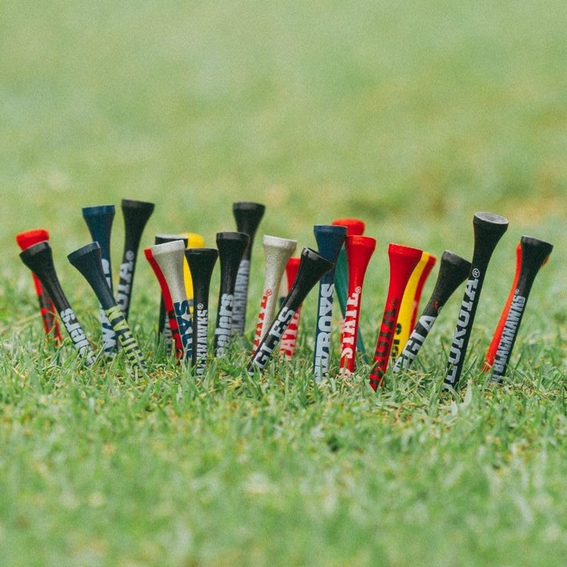 Team Golf NHL Tampa Bay Lightning Jar Of 175 Golf Tees 2-3/4" Golf Tees, 175 Pack, Regulation Size, Multi Team Colors