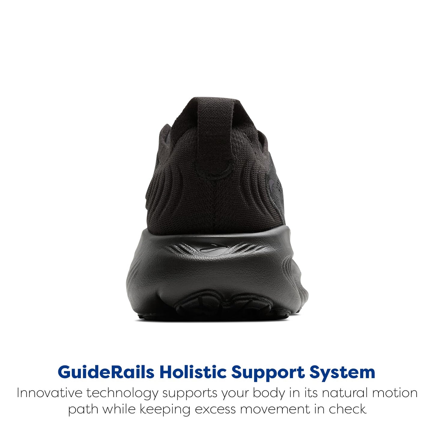 Brooks Women’s Adrenaline GTS 25 Supportive Running & Walking Shoe - Black/Black/Ebony - 5 Narrow