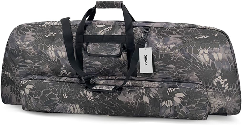 Compound Bow Case - Soft Carry Bag with Arrow Pocket | Durable Protection for Archery Gear