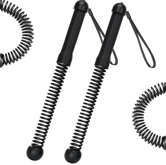 Upgrade Weighted Ropeless Battle Ropes, 2PCS Cordless Battle Rope for Home Gym, HIIT, Quiet Portable Training Rope, Strength, Workout Ropes Versatile Fitness Equipment for Men Women