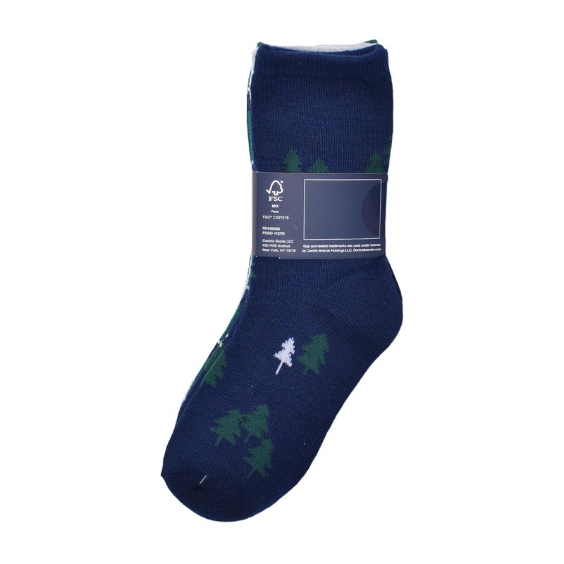GAP Boys' Original Truck Crew Socks, 6-Pack Kids Socks, Soft & Stretchy, Comfortable