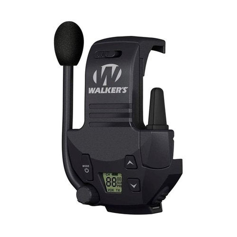Walker's Razor Tacti-Grip Earmuffs with Walkie Talkie, Multicam Camo, 23 NRR, 3 Mile Range, 22 Channel Shooting Muffs Bundle