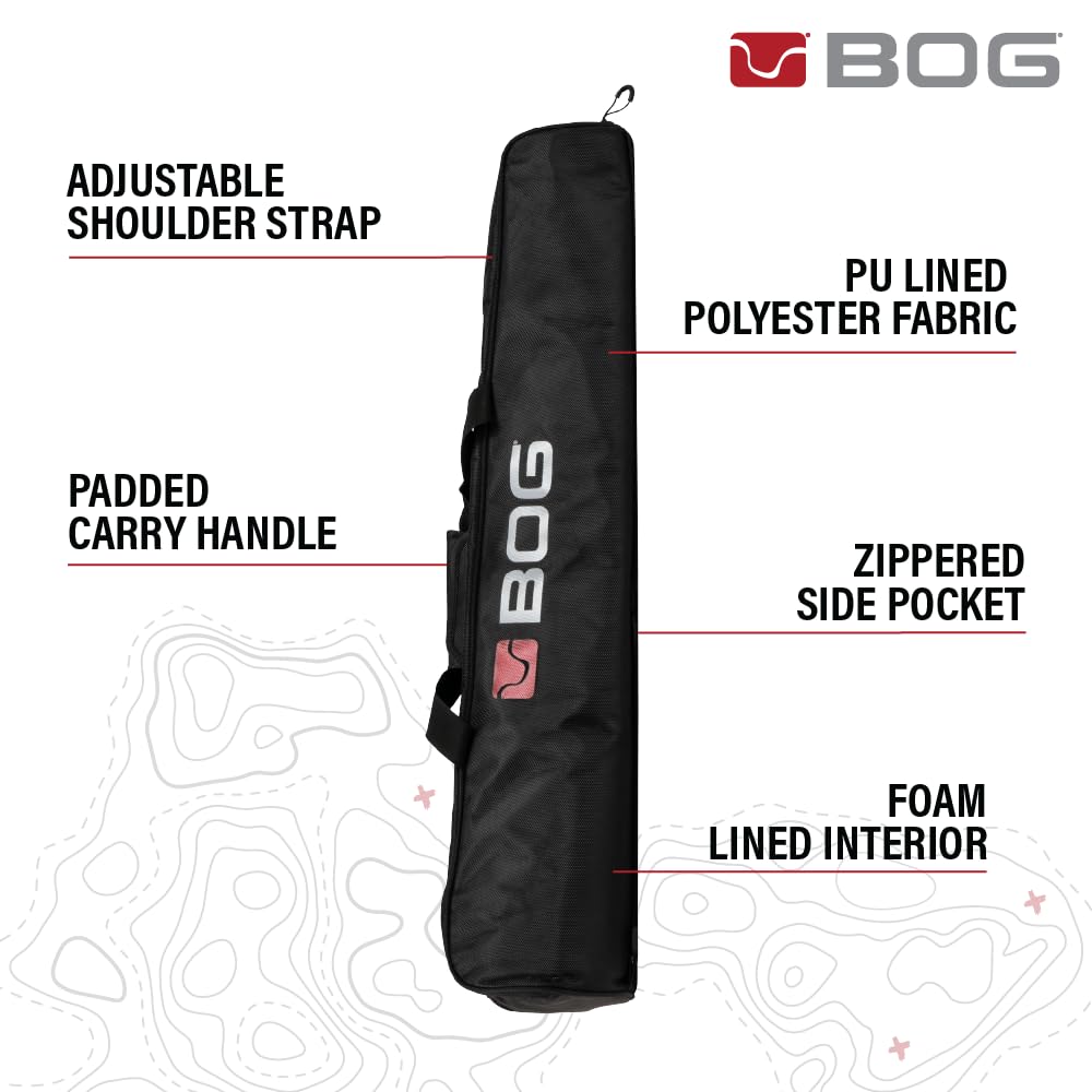 BOG DeathGrip Tripod Carry Bag with Padded Shoulder Strap and Water-Resistant Exterior for Hunting Tripods