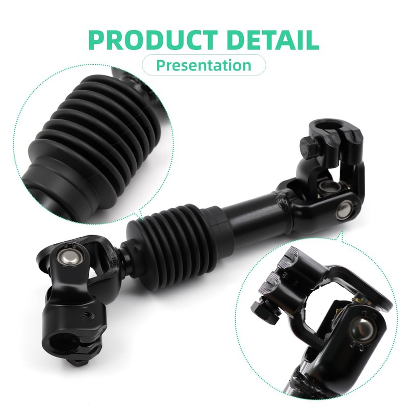 Golf Cart Intermediate Steering Shaft Assembly Joint for EZGO TXT 2001-Up Models OEM 70580-G01