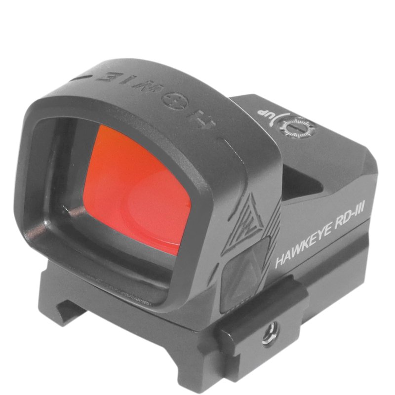 RD-III 3 MOA Red Dot Sight Shake Awake,1x30mm Open Reflex Sight for Pistols Optic with Picatinny Mount,Rugged Durable Aluminum Lightweight Waterproof