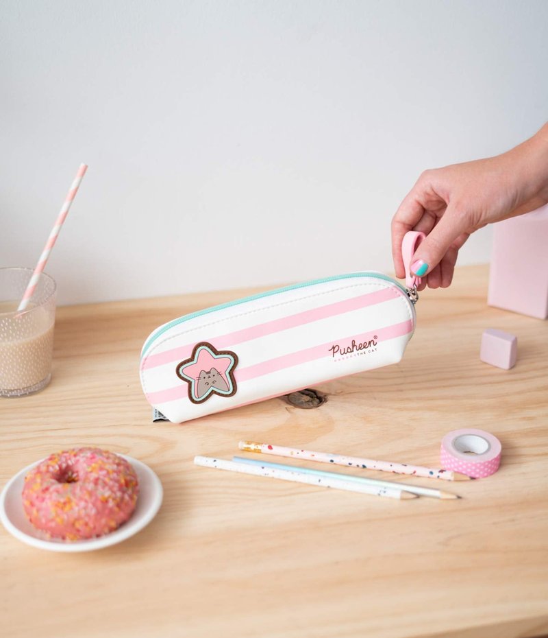 Grupo Erik Pusheen Pencil Case | Pink Pencil Case For Girls | Kawaii Stationary | Pusheen Gifts | Cartuchera Escolar