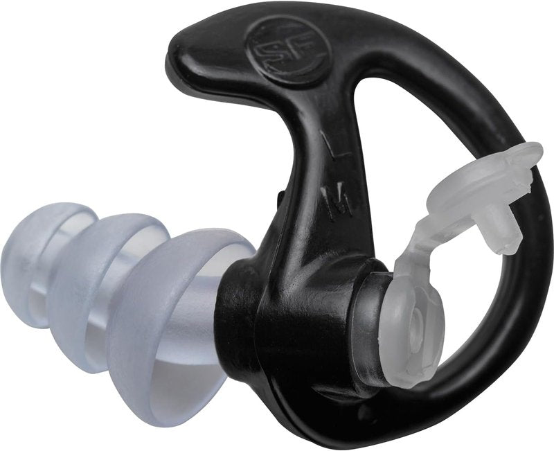 SureFire EP4 Sonic Defenders Plus Earplugs - Reusable Triple Flanged Design | Medium Black