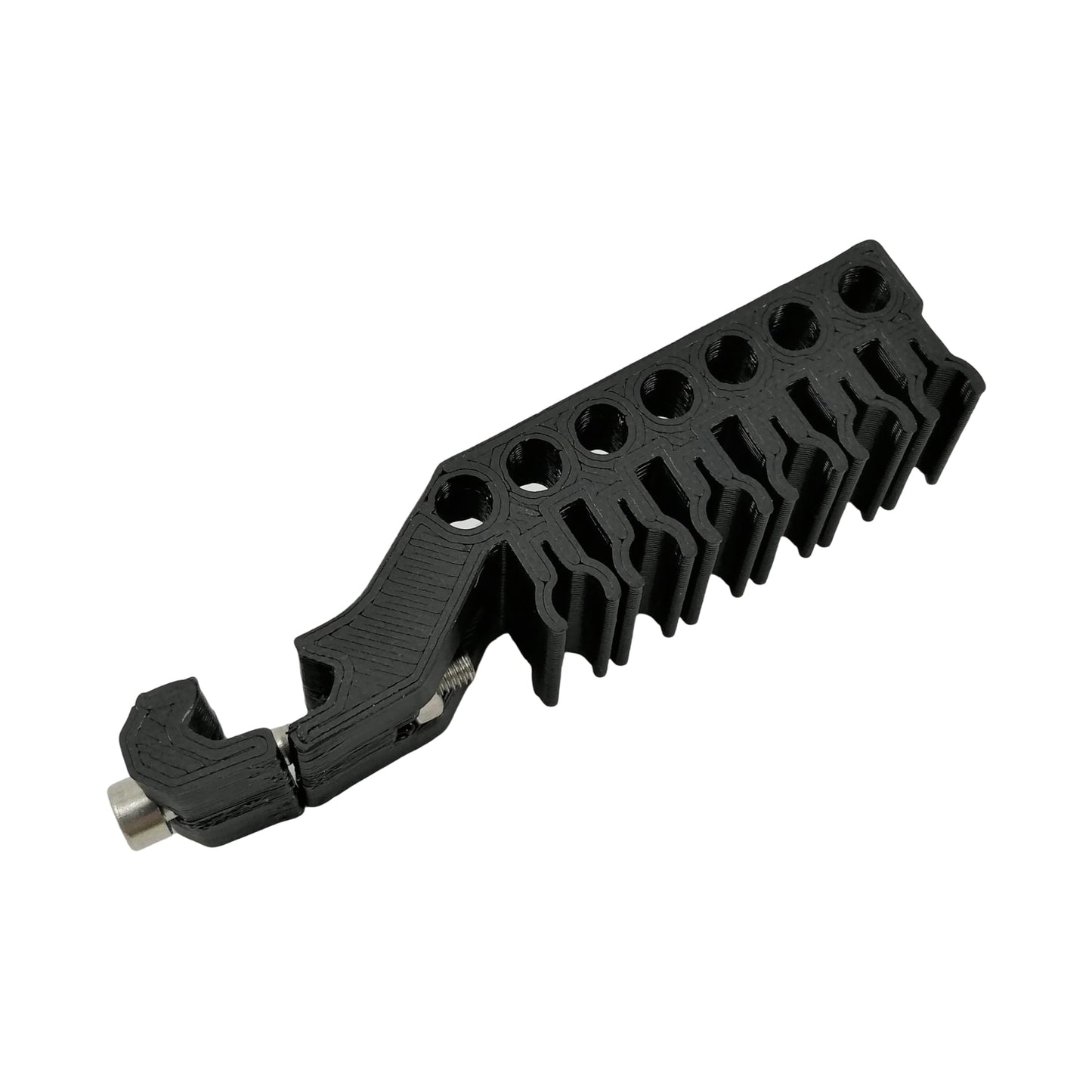 Picatinny Bolt Holder Quiver Accessory for Pistol Crossbow in Black (7+6 Right)