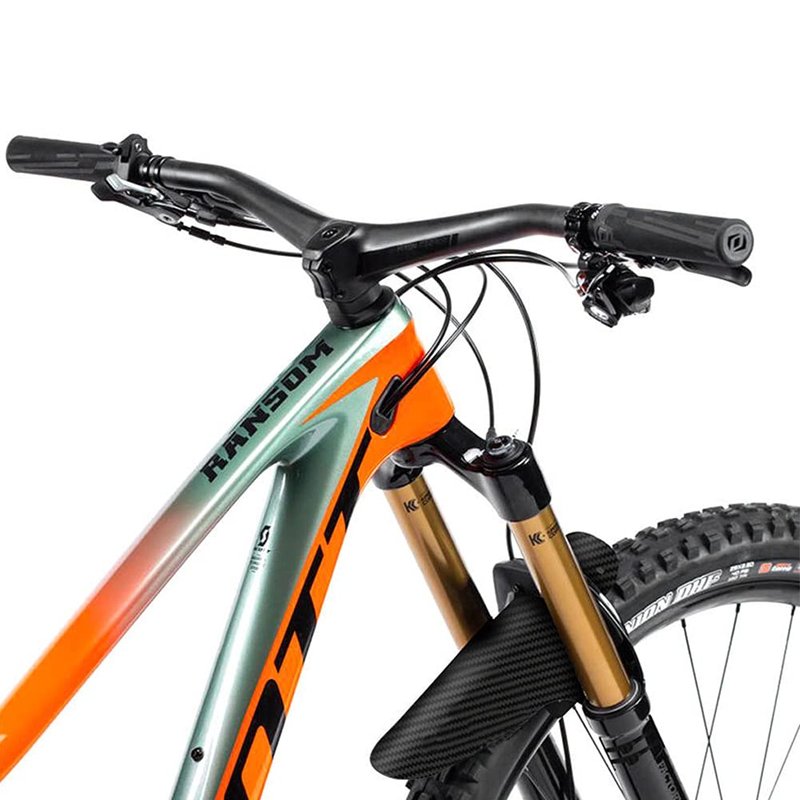 Dogagroom Mountian Bike Fender 2 Pcs, Front and Rear Bicycle Fender, Mountain Bike Mudguards Set, MTB Mud Guard, Folding Bicycle Mud Guards, Waterproof Bike Fenders, Fits 650B 20" 27.5" 29" (Black)