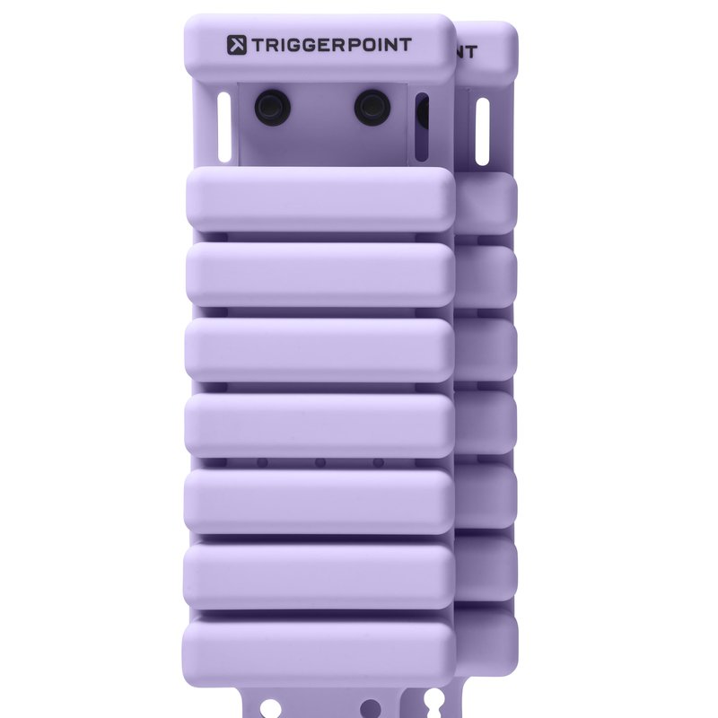 TRIGGERPOINT: Adjustable Ankle and Wrist Weights for Men and Women - 2LB (1 Pair) - Lavender - Perfect for Yoga, Pilates, Home Workouts, and More
