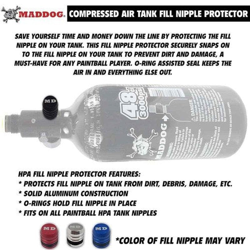 Maddog Empire Halo Too Automatic Electronic Paintball Loader with HK Army Epic Speed Feed and HPA Paintball Tank Fill Nipple Protector Accessory Package - Matte Olive w/Stealth SF