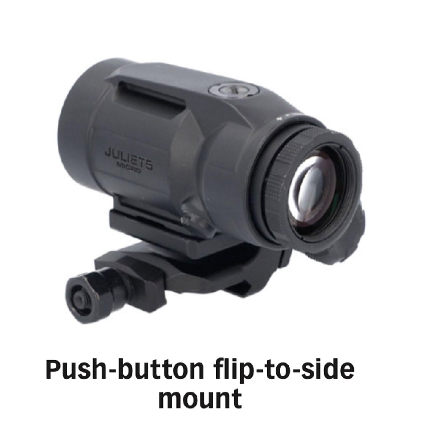 Sig Sauer ROMEO5XDR 1x20 mm 2 MOA Red Dot Sight & Juliet5-Micro 5X Magnifier Combo - Compact Rugged Durable Waterproof Gun Optics