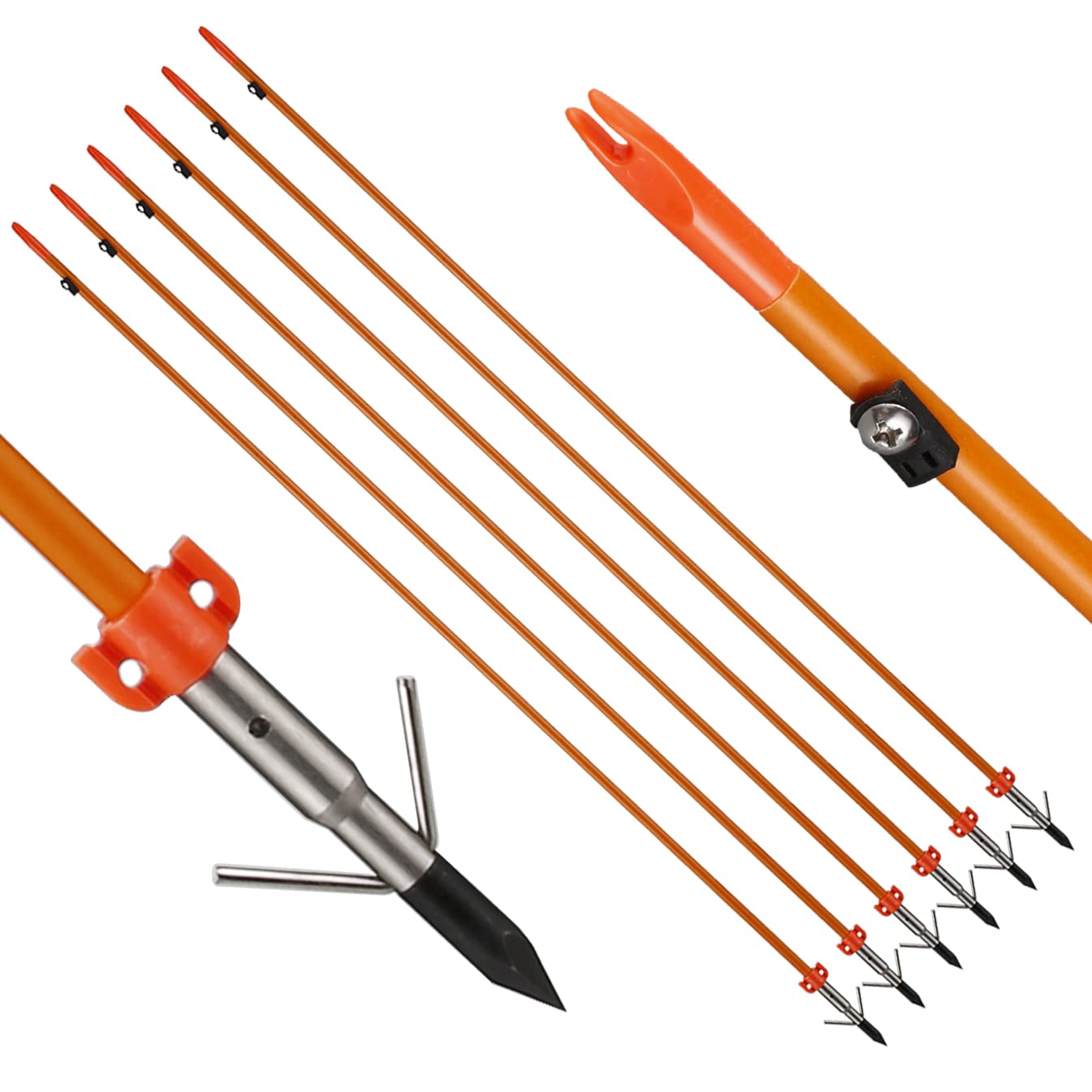 Lanneret Bowfishing Bow Kit with Arrow 15-45 LBS Shoot Right Handed Draw Length 18"~29.5" Fully Adjustable 2025 New Complete Compound Bow Fishing Kit
