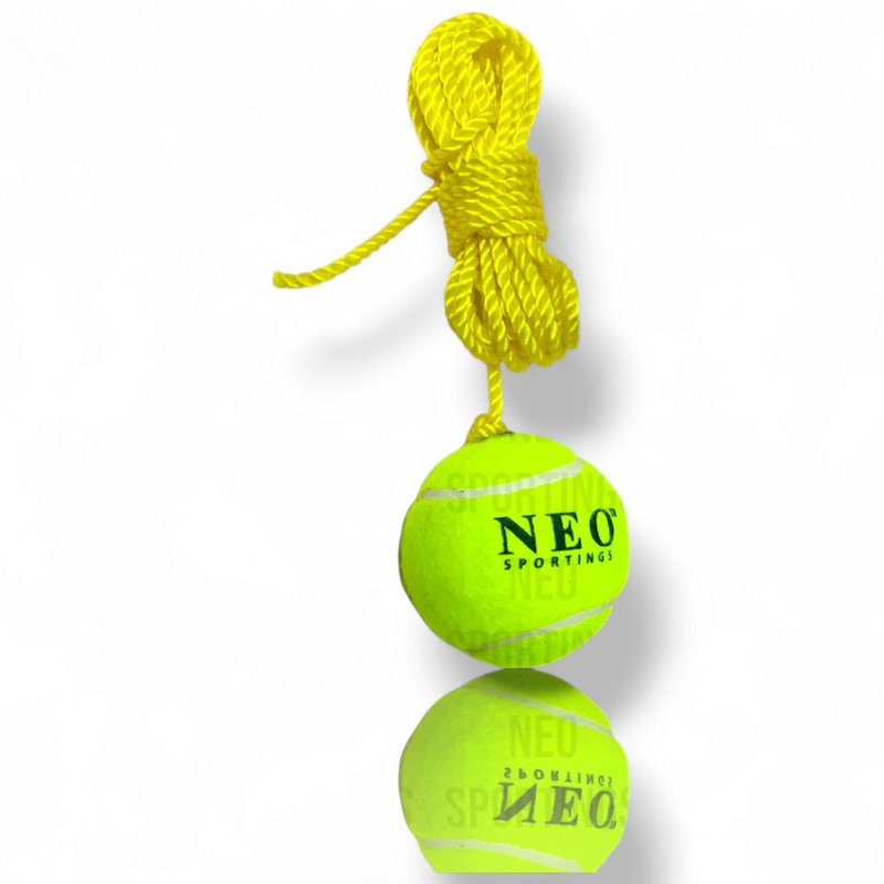 Neo Sportings_Training/Playing/Hanging_3 mtrs Nylon Rope, for Practice and Drill, Cricket/Baseball/Slightly Light Weight Ball 80-90 Grams =Pack of 1