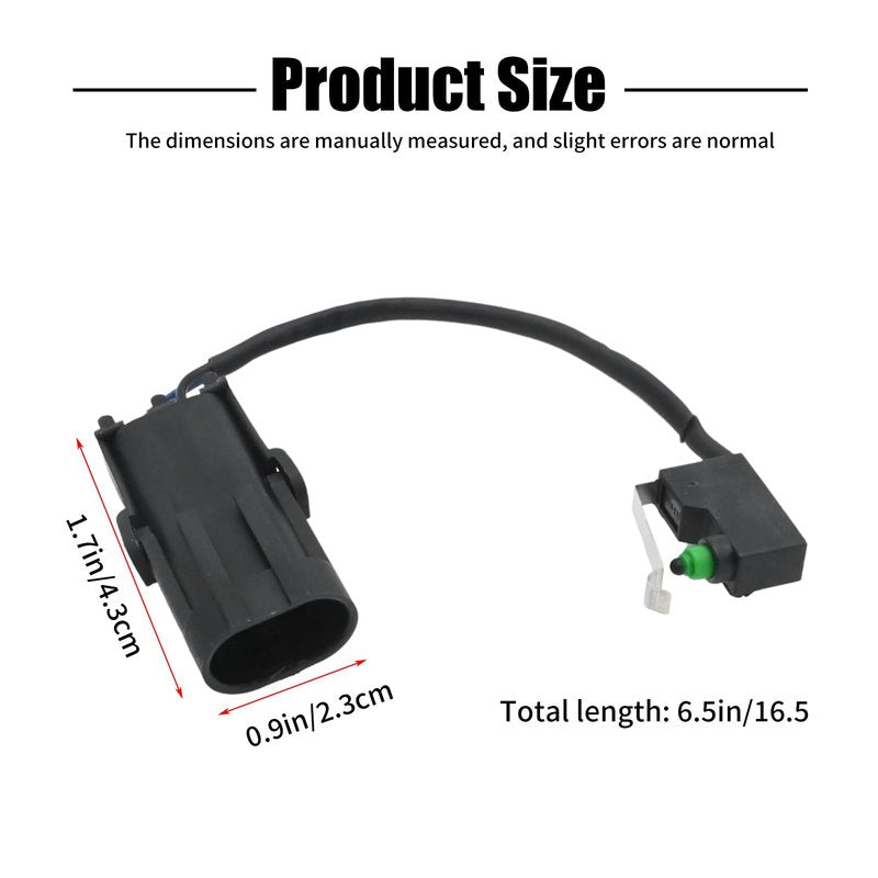 EATAKWARD 73195-G01 Golf Cart DCS Reverse Micro Switch Assembly, Replacement for EZGO DCS Electric Vehicles 1996 1997 1998 1999 2000 2001 2002, Replaces CS25537 N5537 6-154 15843