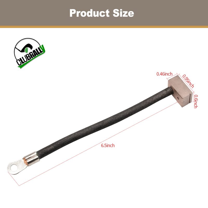 CLUBRALLY V-Glide Wiper Brush Fits Club Car DS 1989-Up Replaces 1013860
