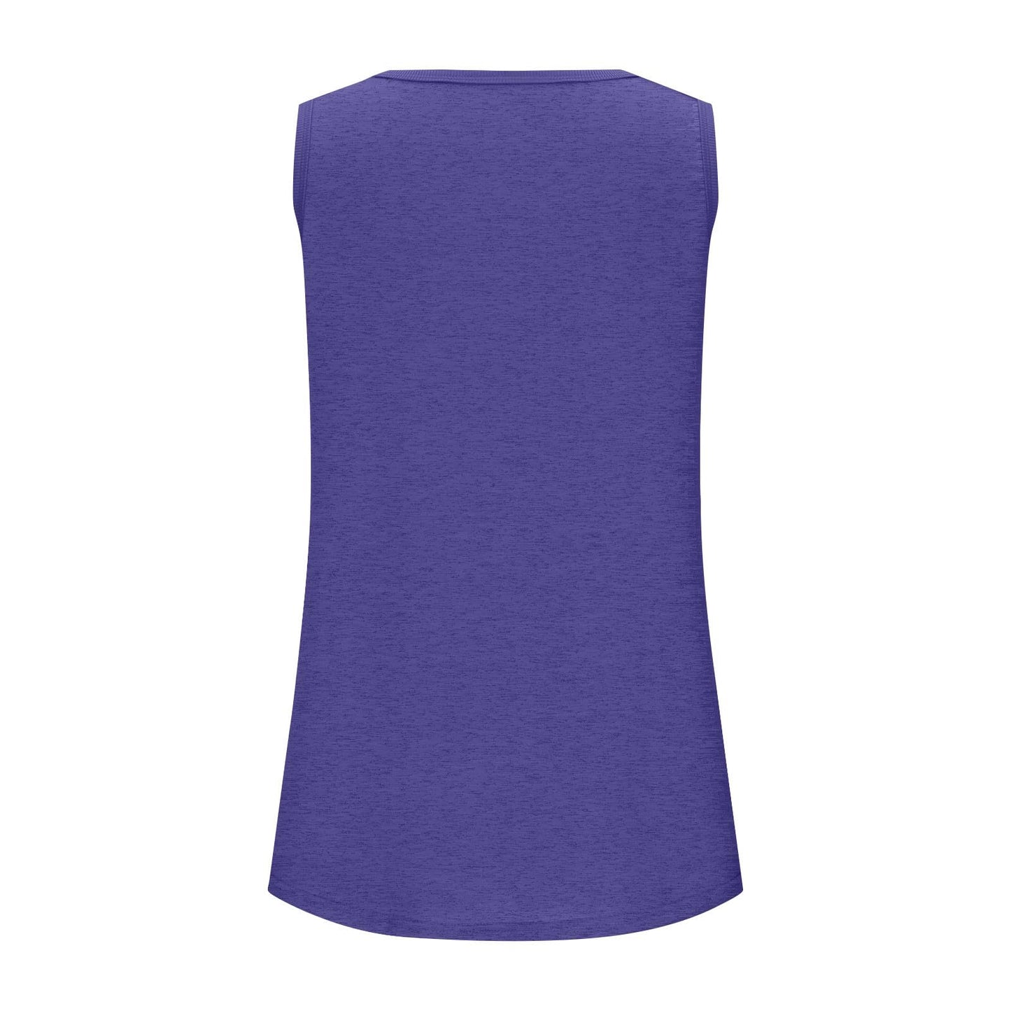 Generic Tunic Shirts for Women Scoop Neck Flowy Tank Tops Dressy Casual Summer Sleeveless Tanks Hem 2024 Trendy Tops Purple, Small