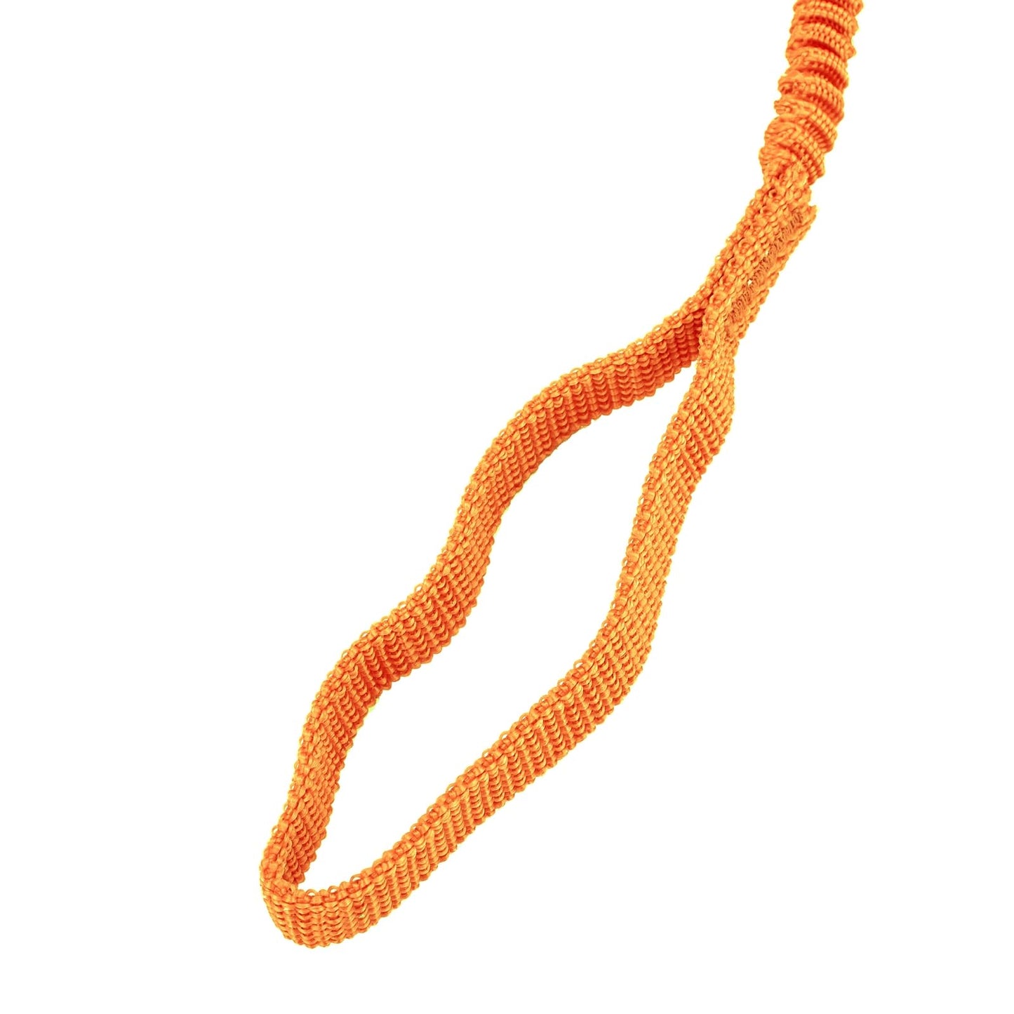 MOOCY Kayak Paddle Leash, 3-7 ft Stretchable Strap Lanyard for SUP, Canoeing, Fishing Accessories - Secure Bungee Rod Holder Tether(Orange, 4 Pack)