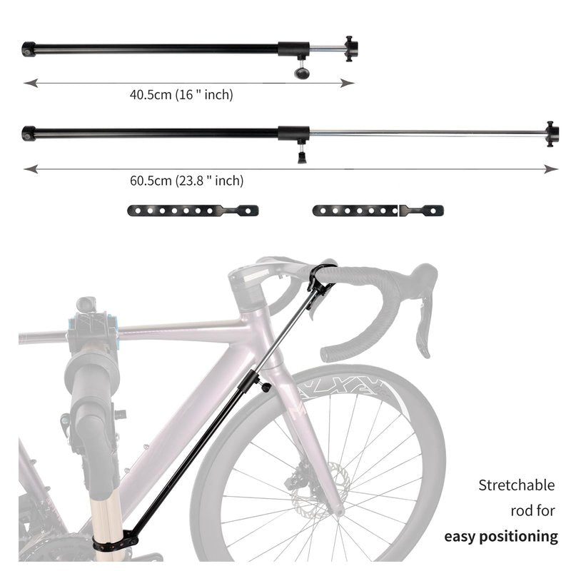 TIJYSH Bike Repair Stand -Shop Home Bicycle Mechanic Maintenance Rack，bike rack (red（two legs）)