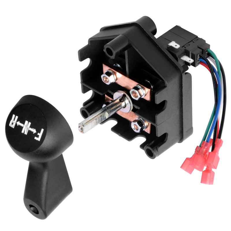 Roykaw Golf Cart Forward and Reverse Switch Assembly with Handle Compatible with Club Car DS 1996-up 48 Volt Golf Cart Models, Replaces OEM # 101753005, 1012987