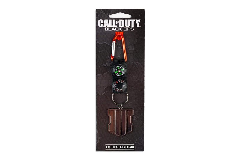 Call of Duty: Black Ops 4 Logo & Keychain Compass Navigation Set | Includes Thermometer, Compass, & Black Ops 4 Shield Emblem