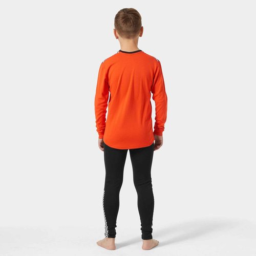Helly-Hansen Unisex Kid's HH LIFA Active Set, 147 Cherry Tomato, 10
